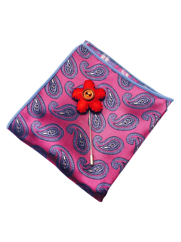 Pocket Square + Lapel Pin - COMBO SET - Resso Roth