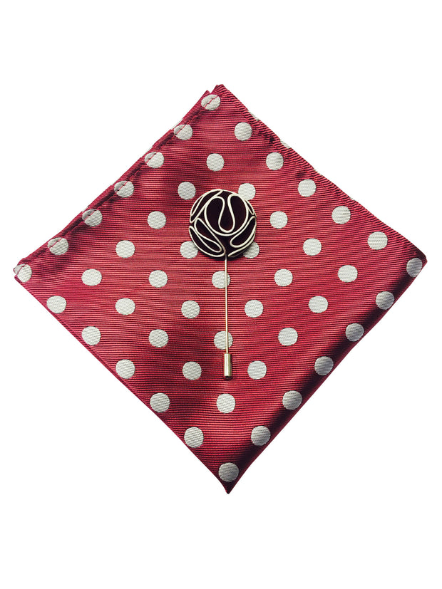 Pocket Square + Lapel Pin - COMBO SET - Resso Roth