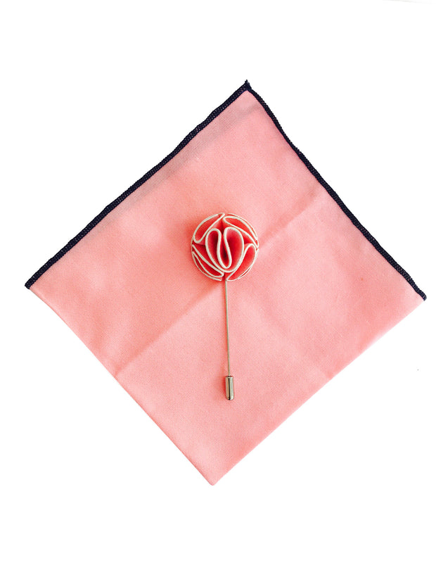 Pocket Square + Lapel Pin - COMBO SET - Resso Roth