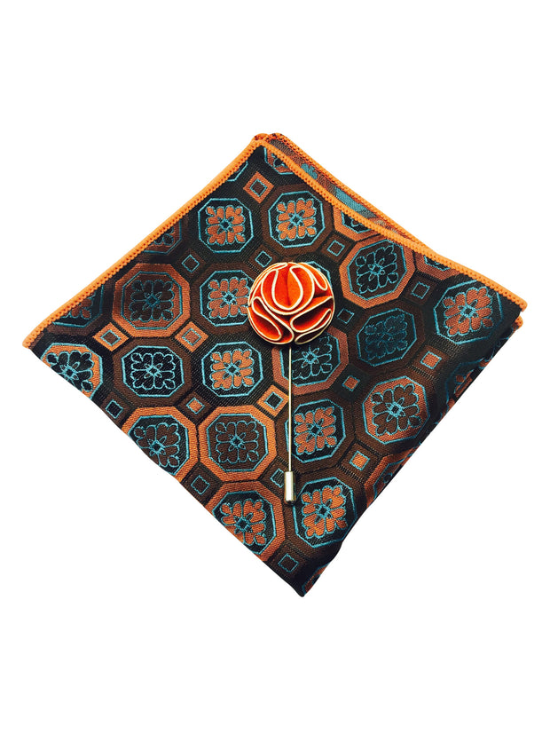 Pocket Square + Lapel Pin - COMBO SET - Resso Roth