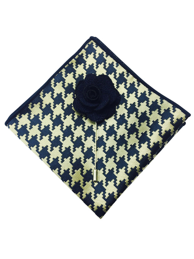 Pocket Square + Lapel Pin - COMBO SET - Resso Roth