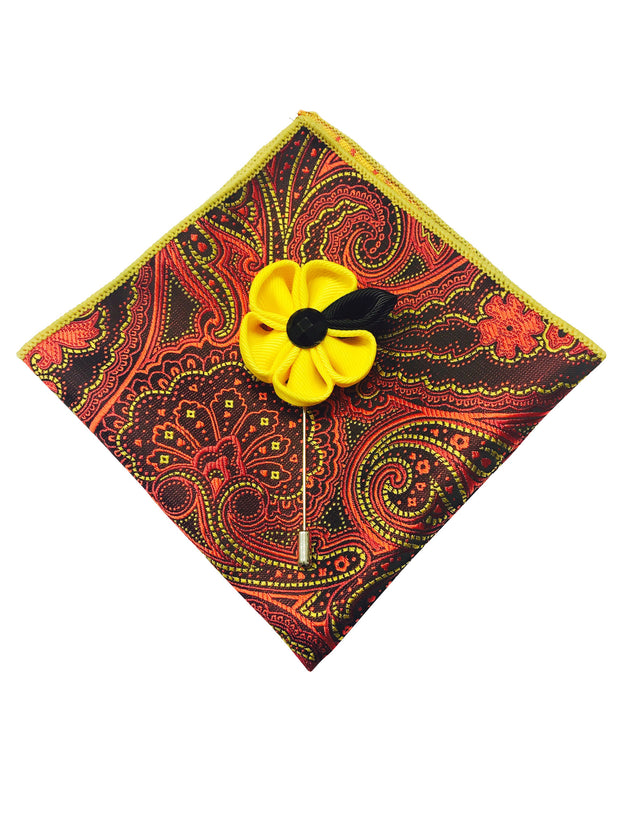 Pocket Square + Lapel Pin - COMBO SET - Resso Roth