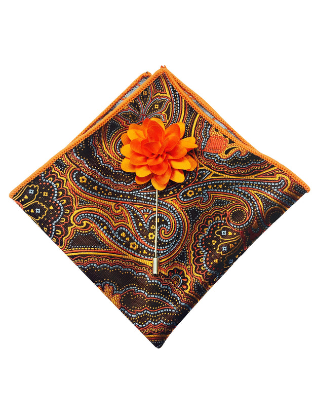 Pocket Square + Lapel Pin - COMBO SET - Resso Roth