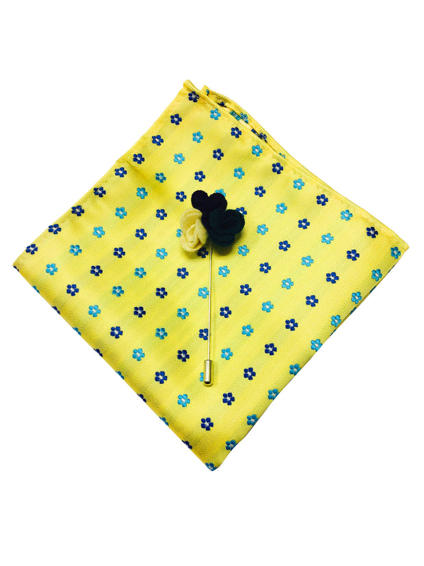 Pocket Square + Lapel Pin - COMBO SET - Resso Roth