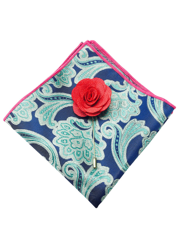 Pocket Square + Lapel Pin - COMBO SET - Resso Roth