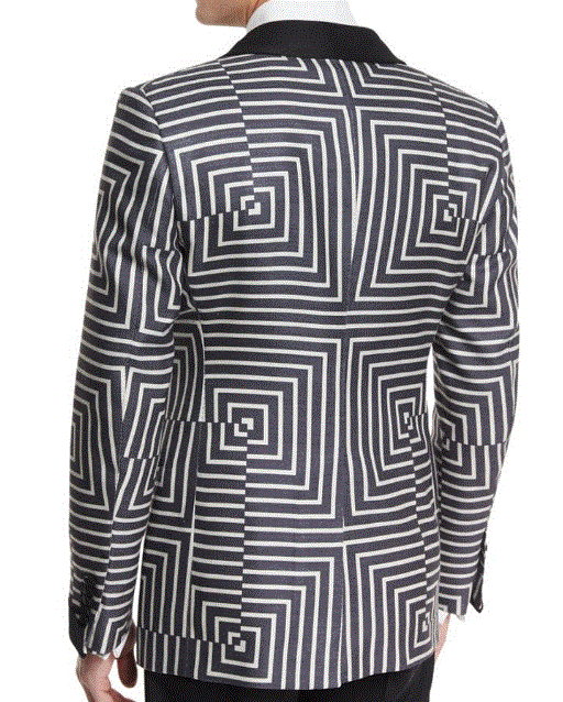 Zebra Shawl Lapel Tuxedo - Resso Roth
