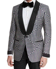 Zebra Shawl Lapel Tuxedo - Resso Roth