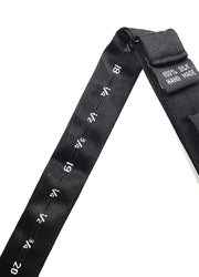 Black Silk Self-tie Evening Bow Tie - "The Classic"