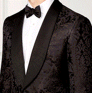 Black Wide-Lapel Tuxedo - Resso Roth