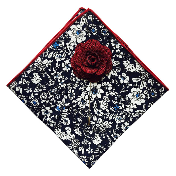 Pocket Square + Lapel Pin - COMBO SET - Resso Roth