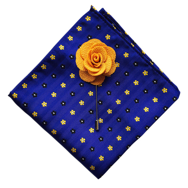 Pocket Square + Lapel Pin - COMBO SET - Resso Roth
